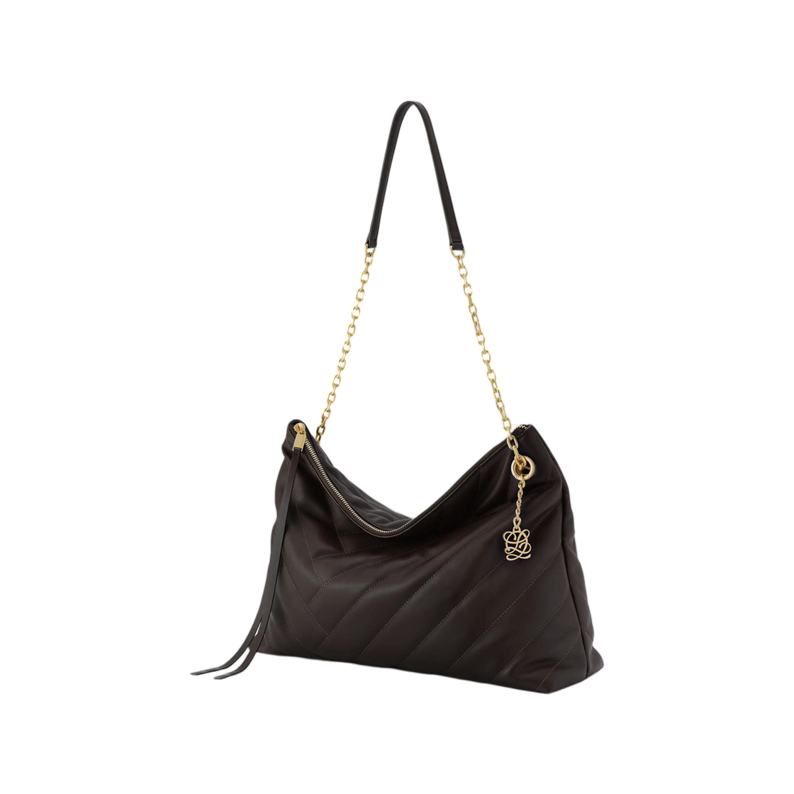 루이까또즈 엘퀄팅 숄더백 브라운(Louis Quatorze L-Quilting Shoulder Bag Brown) - 2