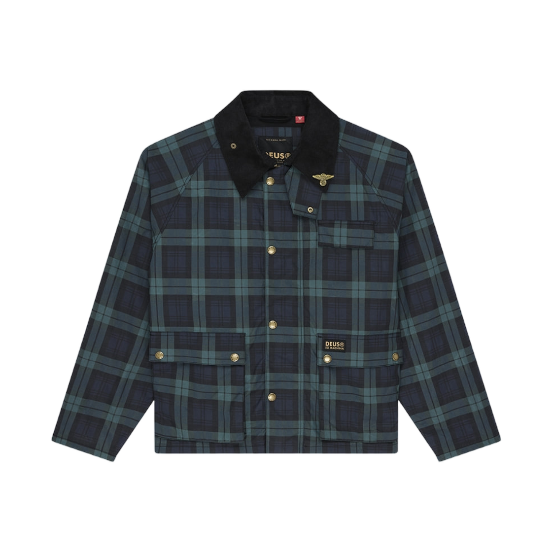 - Deus Ex Machina Marsden Hunting Jacket Green Check
