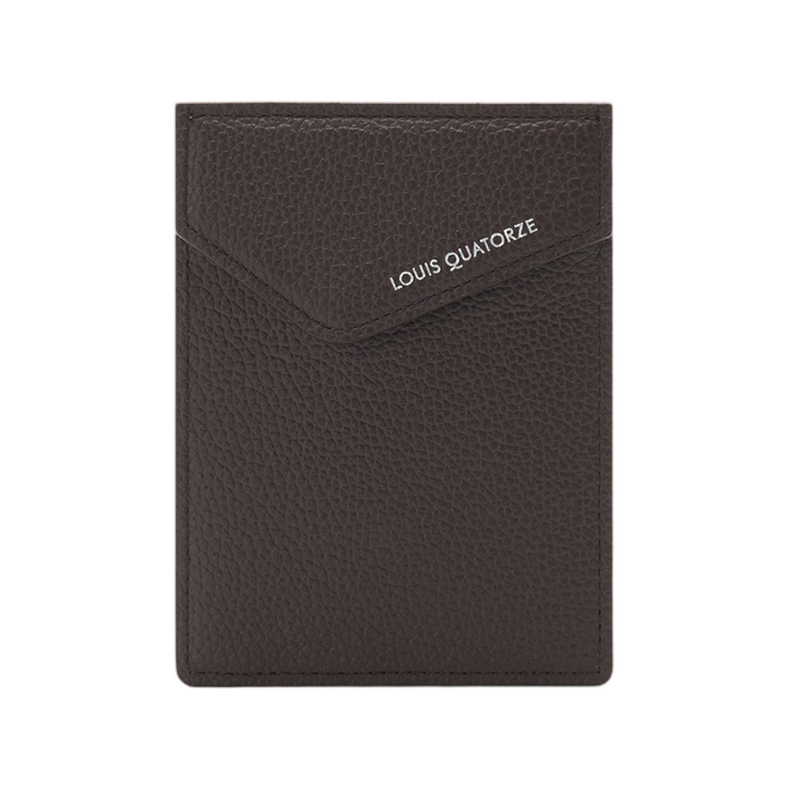 LLSS4SD86MI1BR0170 Louis Quatorze Logo Pocket Card Holder Brown