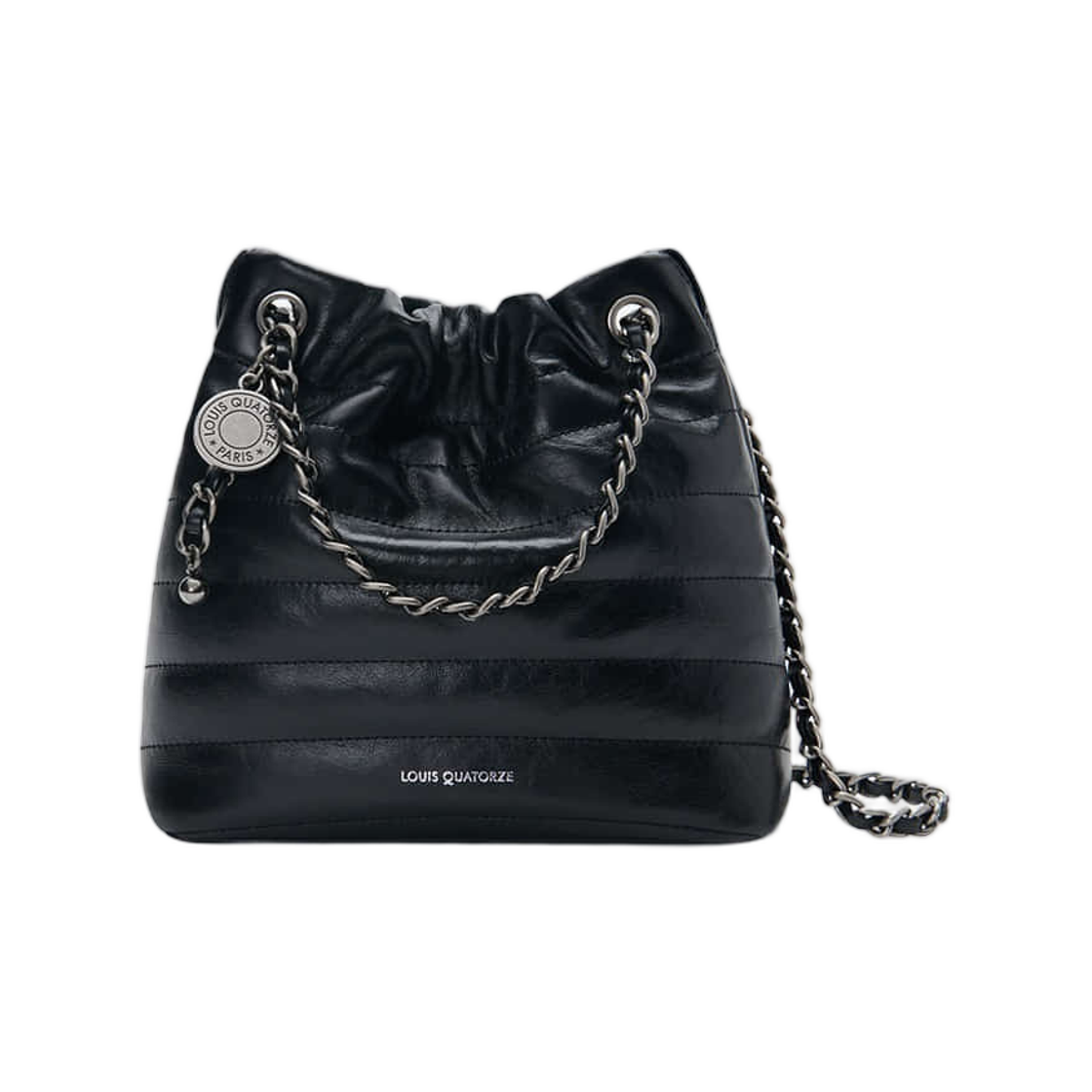 LLHT2QT04FA9BL0171 Louis Quatorze Eileen Crossbody Bag Black