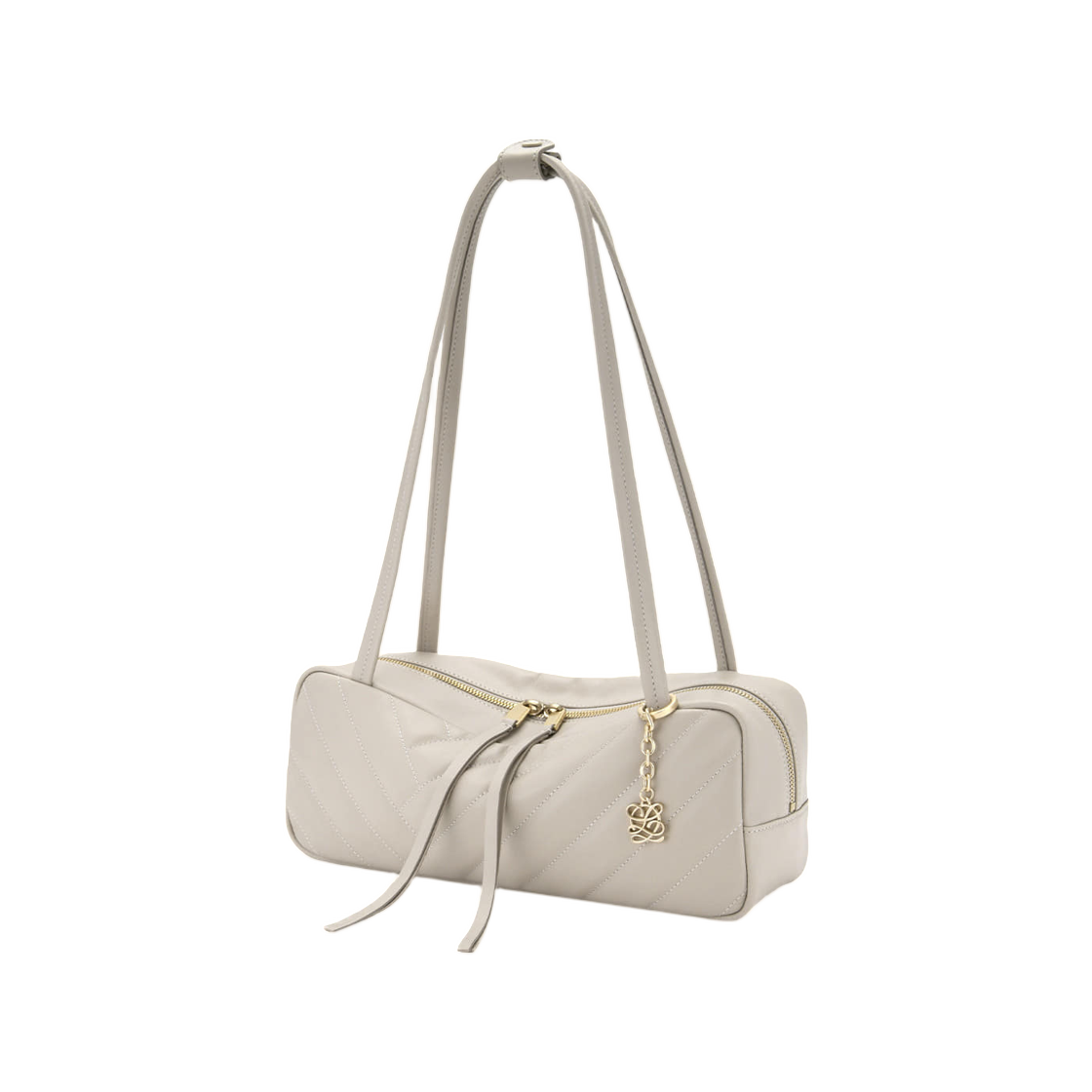 루이까또즈 엘퀄팅 숄더백 샌드 베이지(Louis Quatorze L-Quilting Shoulder Bag Sand Beige) - 2