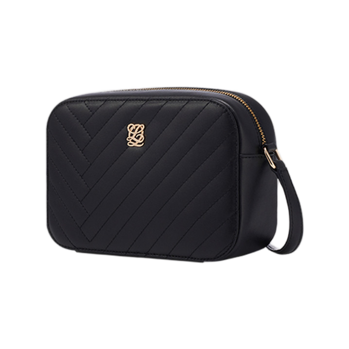루이까또즈 엘퀄팅 크로스바디백 블랙(Louis Quatorze L-Quilting Crossbody Bag Black) - 2