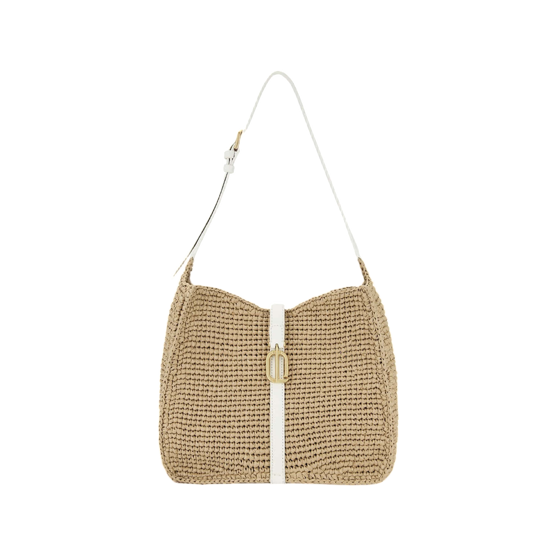 LCH61SO11FA2IV0360 Louis Quatorze Lclat Hobo Bag Ivory