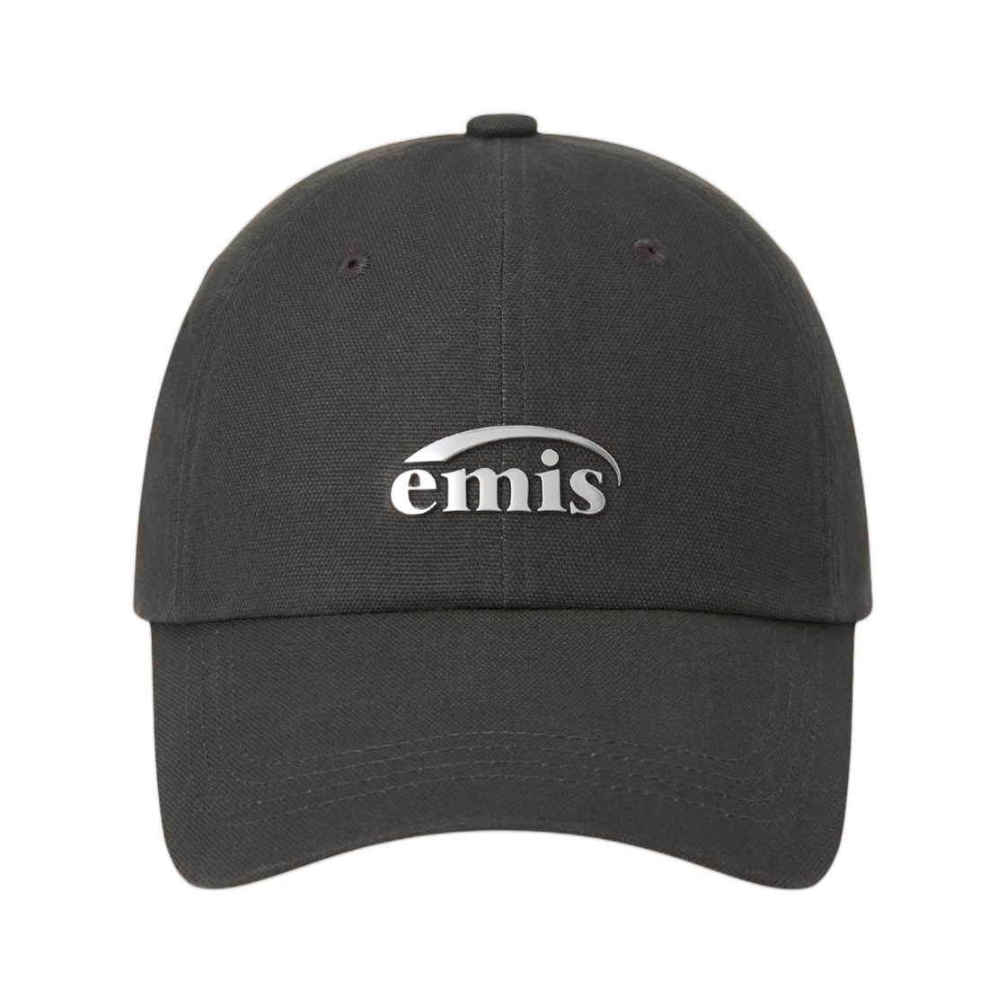 - Emis Metal Logo Ball Cap Gray