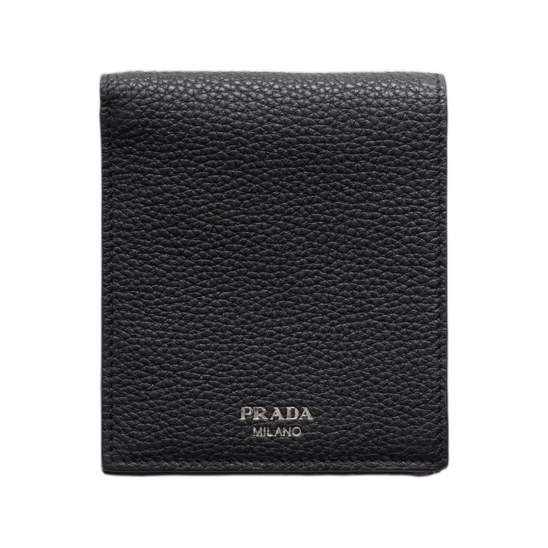 2MO513-2E9Z-F0002 Prada Leather Wallet Black