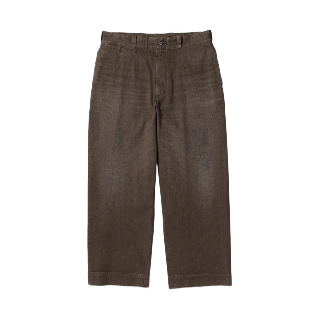 26AAP-04-48 A.Presse Vintage Twill Work Pants Brown - 26FW
