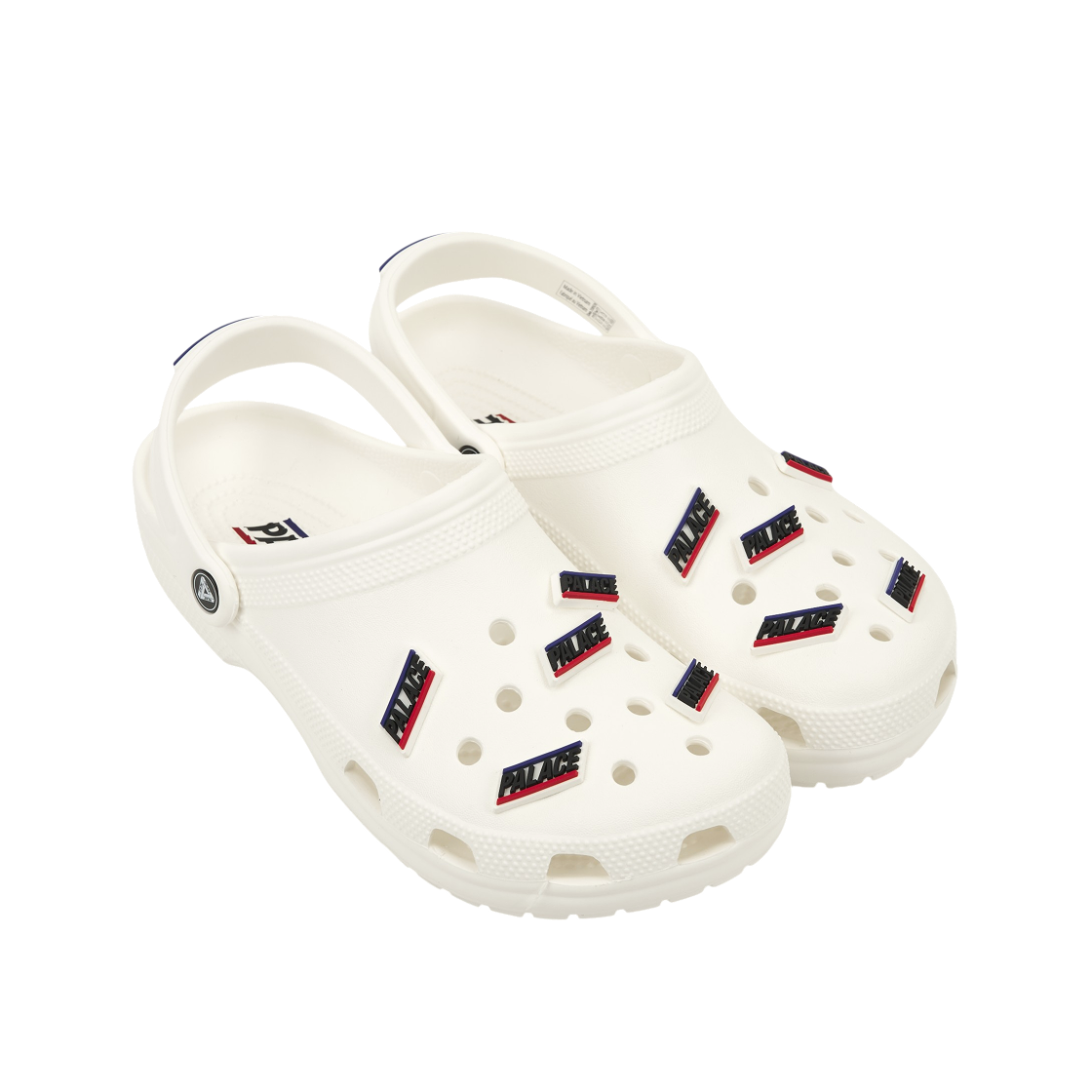 크록스 x 팔라스 클래식 클로그 화이트(Crocs x Palace Classic Clog White) - 4