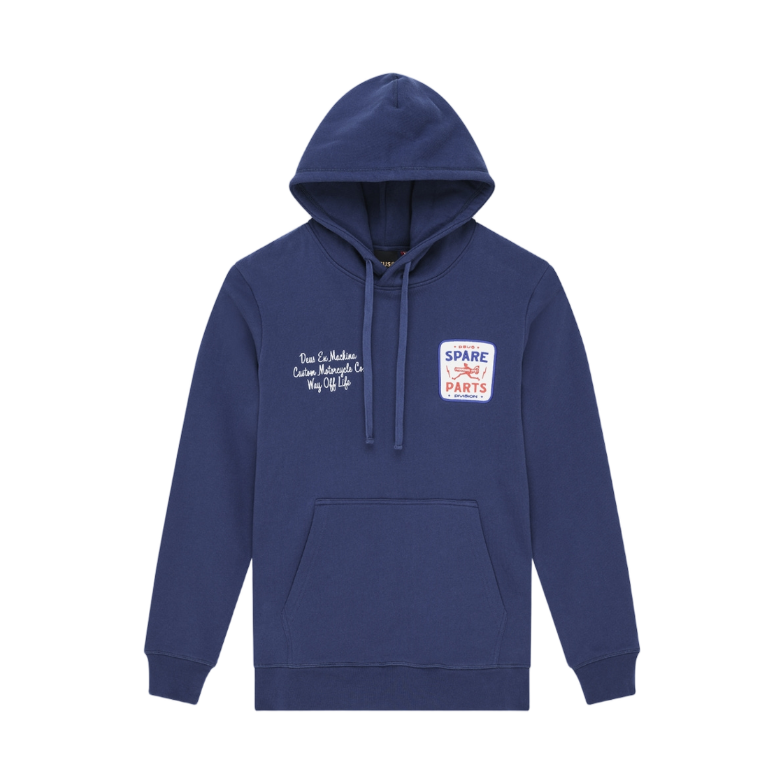 - Deus Ex Machina Mudflap Hoodie Blue