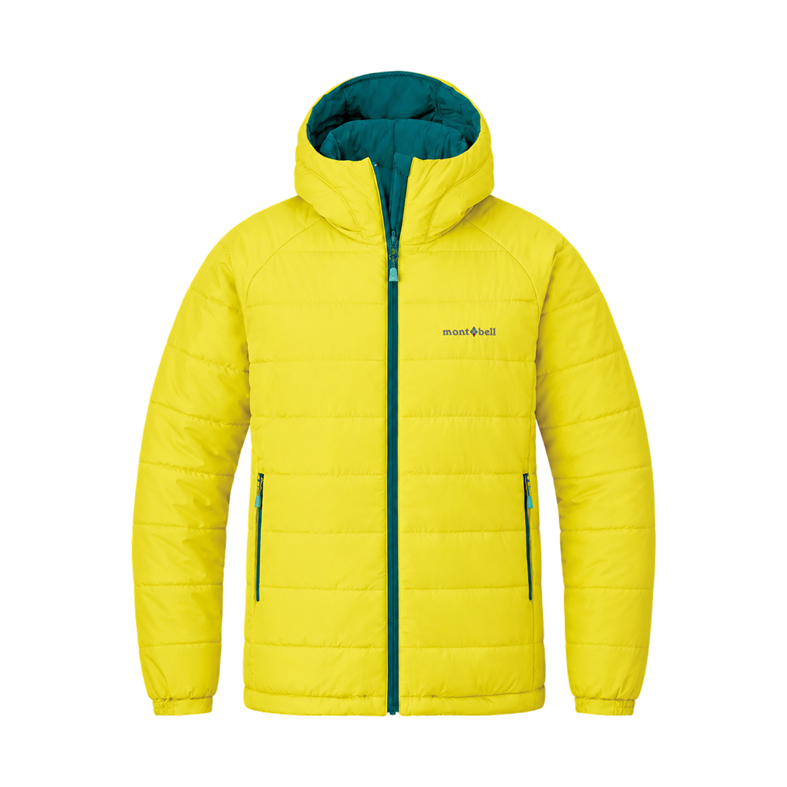 (W) 몽벨 써멀랜드 파카 플래쉬 옐로우 말라드((W) Montbell Thermaland Parka Flash Yellow Mallard) - 2