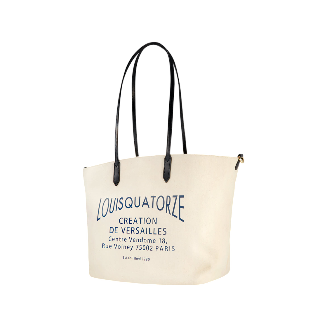 루이까또즈 캔버스 쇼퍼백 블랙(Louis Quatorze Canvas Shopper Bag Black) - 2