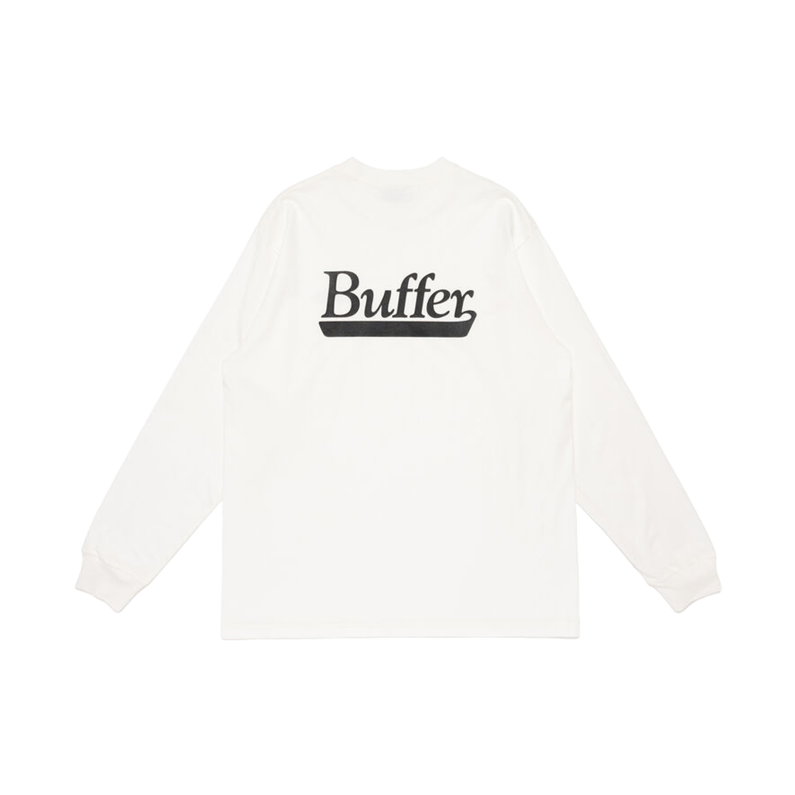 버퍼 롱슬리브 티셔츠 버퍼 클럽 팀 화이트(Buffer L/S T-Shirt Buffer Club Team White) - 1