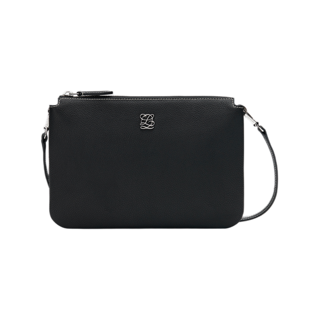 LLHR3FM03FA9BL0181 Louis Quatorze Essential Crossbody Bag Black