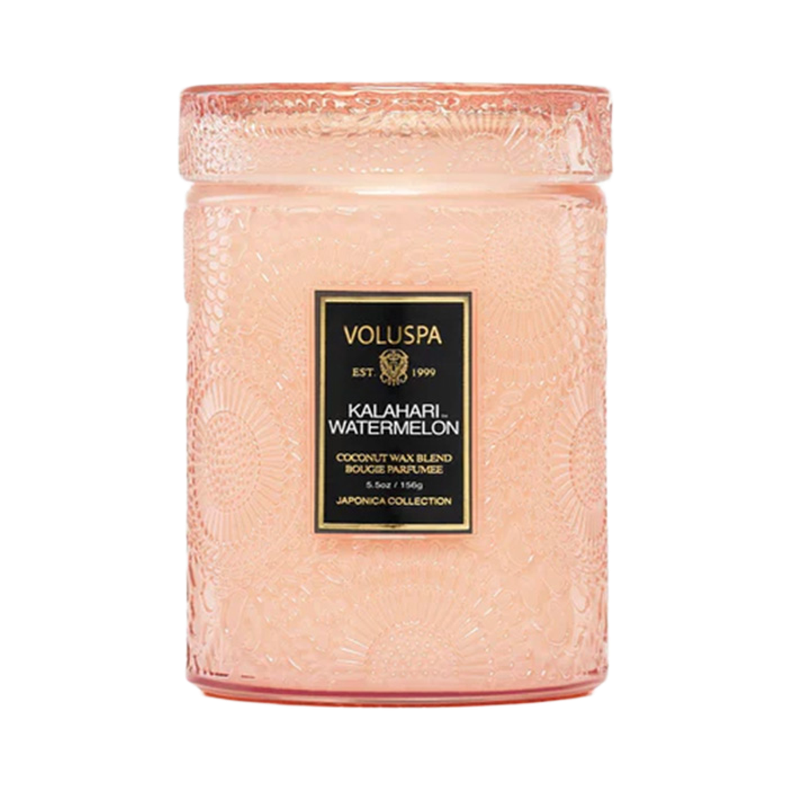 볼루스파칼라하리워터멜론 M글라스 5.5oz(VOLUSPA Kalahari Watermelon M Glass Candle 5.5oz)