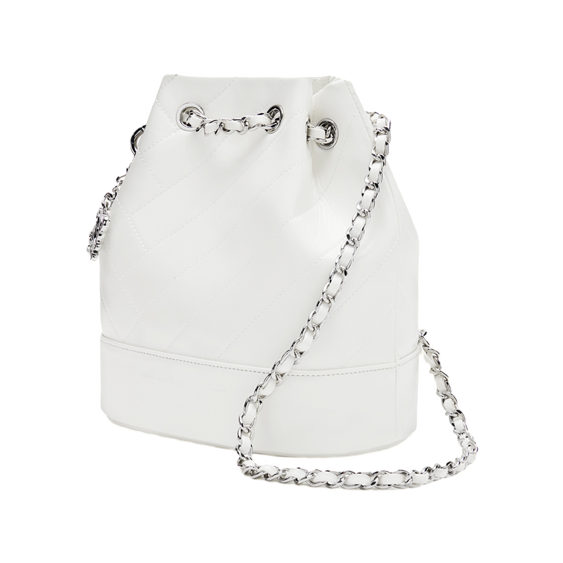 루이까또즈 까눌레 버킷 체인 백팩 화이트(Louis Quatorze Canele Bucket Chain Backpack White) - 2