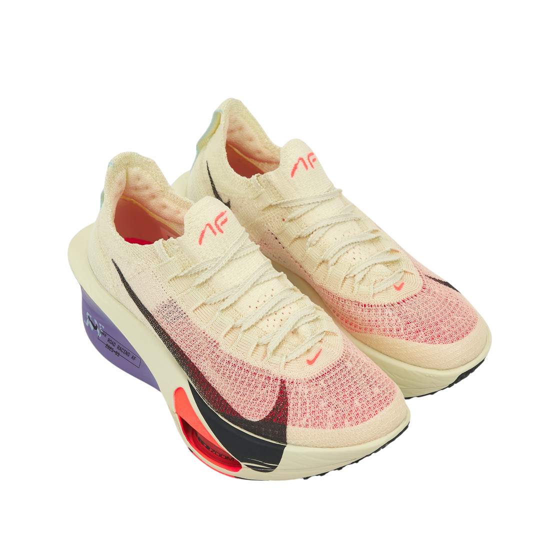 (W) 나이키 에어 줌 알파플라이 넥스트% 3 코코넛 밀크 더스티 애미시스트((W) Nike Air Zoom Alphafly Next% 3 Coconut Milk Dusty Amethyst) - 4