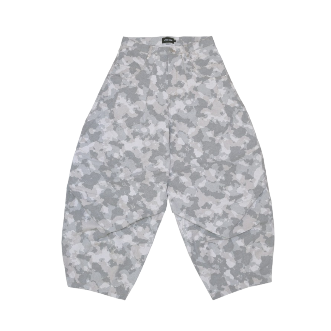 a29 I FEEL LUCKY Jumbo Dart Wide Pants Camo