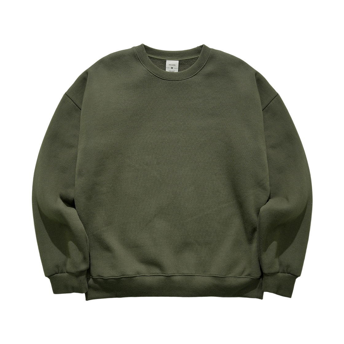 SJMT1281_khaki_k FP142 Essential Chain Sweatshirt Khaki SJMT1281