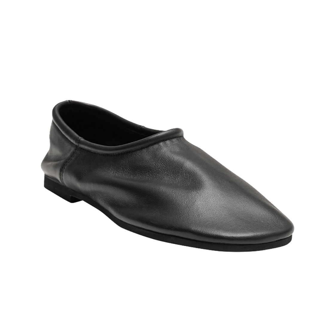 아모멘토 우먼 램스킨 슬립 온 로퍼 블랙 - 26FW(Amomento Women Lambskin Slip On Loafer Black - 26FW) - 2