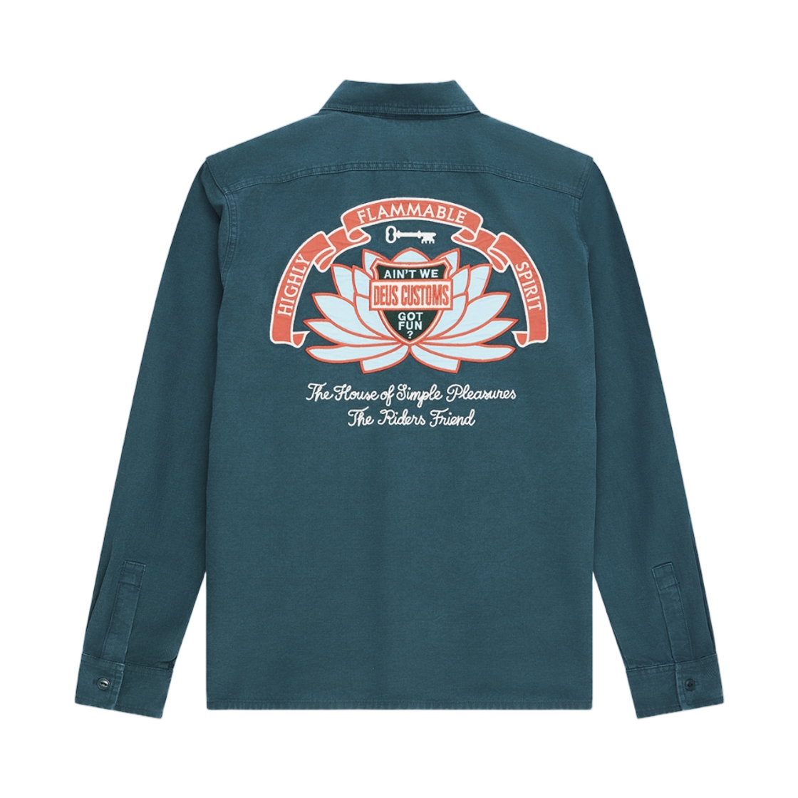 - Deus Ex Machina Sacred Chest Shirt Green