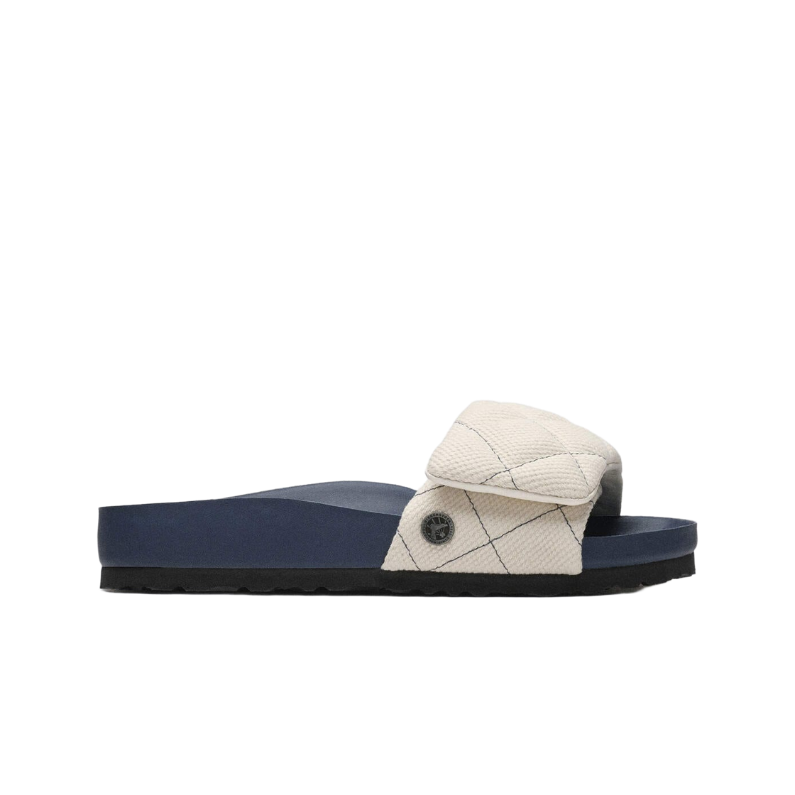 1032489 (W) Birkenstock 1774 Sylt Denim Textile Midnight Navy Canvasn - Narrow