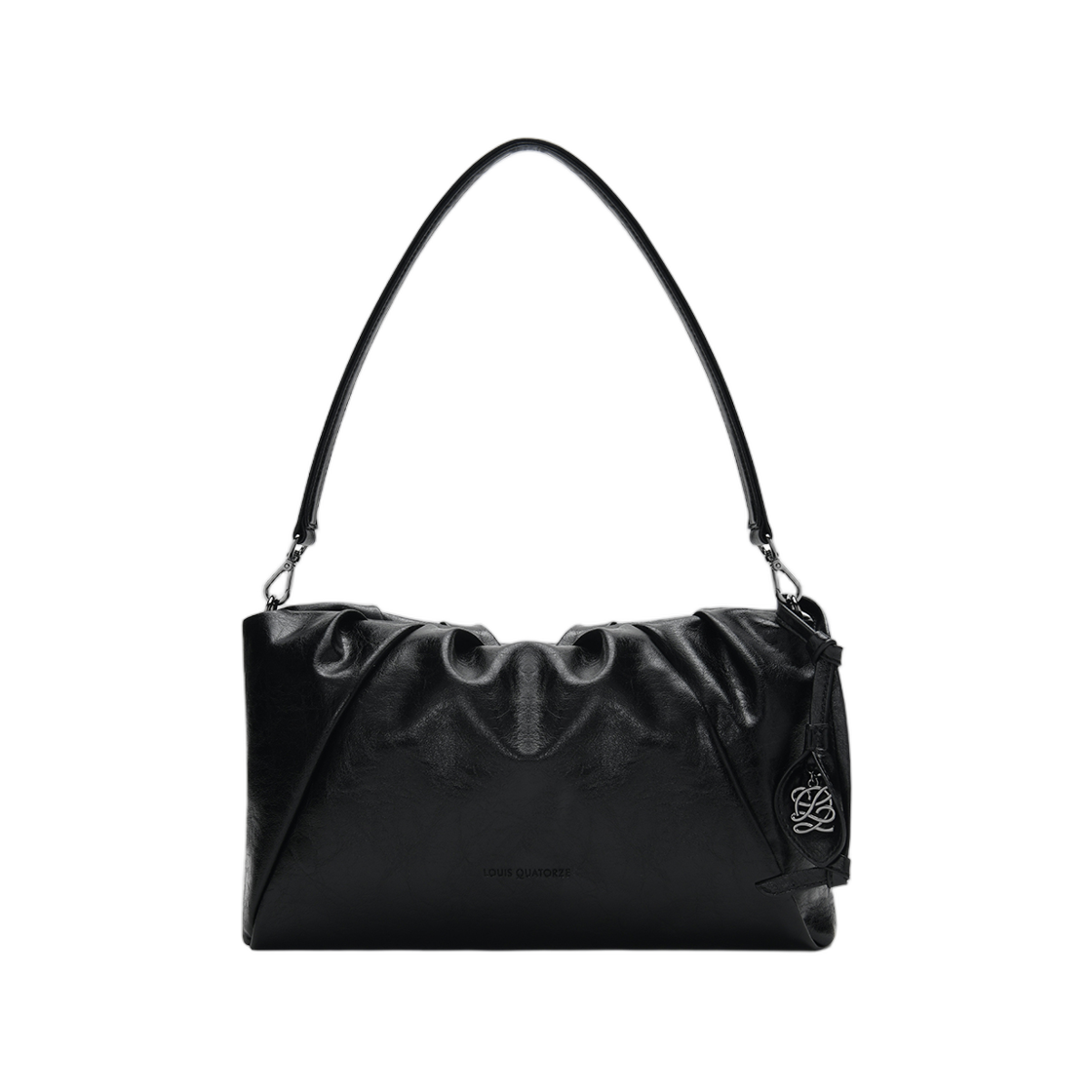 LCHT3FM08FA9BL0400 Louis Quatorze Flea Crossbody Bag Black