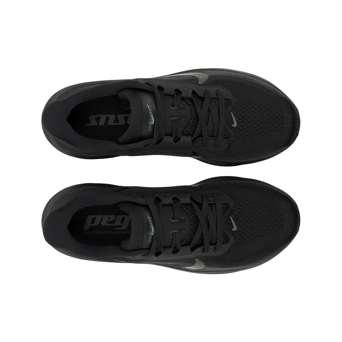 (W) 나이키 에어 줌 페가수스 42 블랙 앤트러사이트((W) Nike Air Zoom Pegasus 42 Black Anthracite) - 5
