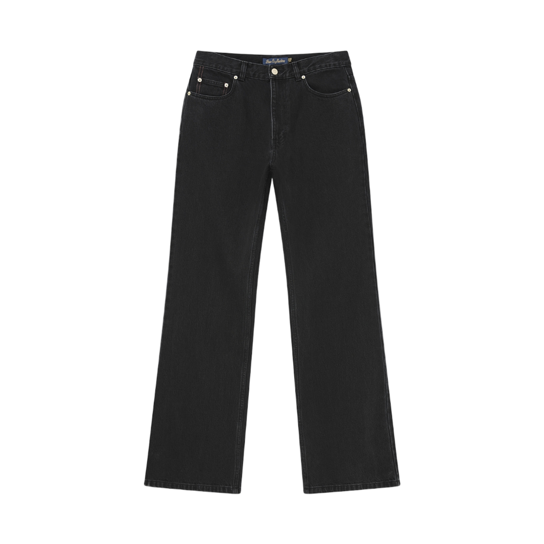 - Deus Ex Machina Curve Line Bootcut Jean Black Indigo