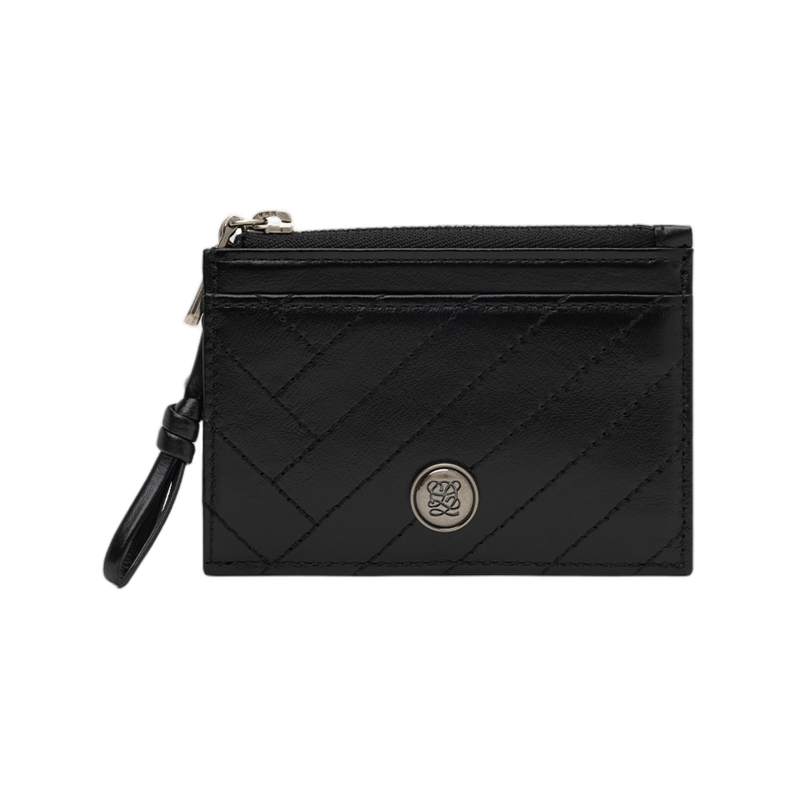 LLST3QT03FJ8BL0171 Louis Quatorze L-Quilting Card Holder Black