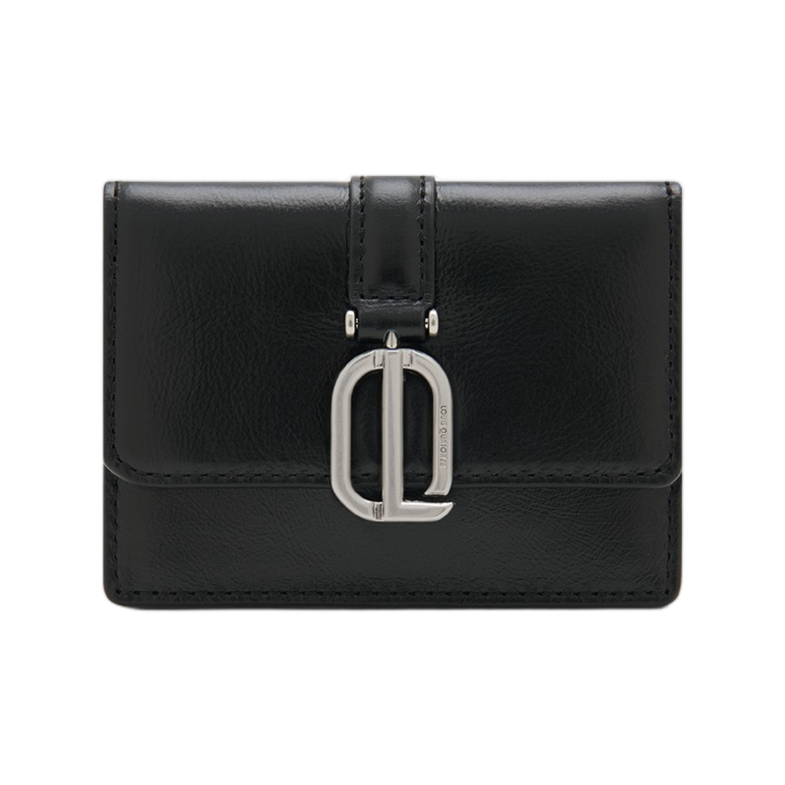 LLST3FM03FJ8BL0171 Louis Quatorze Lclat Card Holder Black