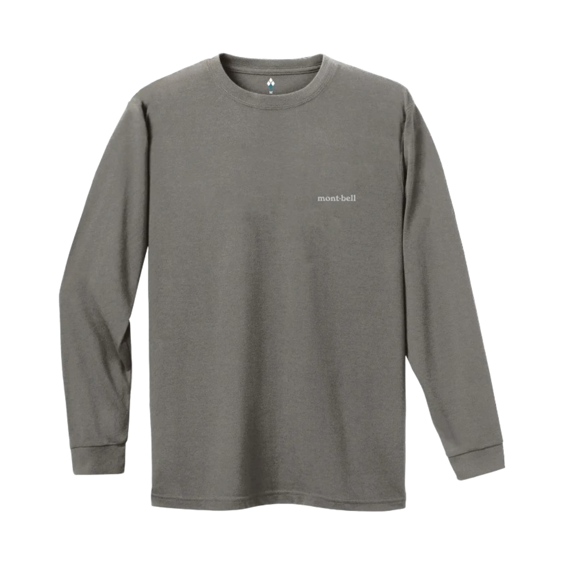 1114688 Montbell Wickron Long Sleeve T-Shirt Dark Gray