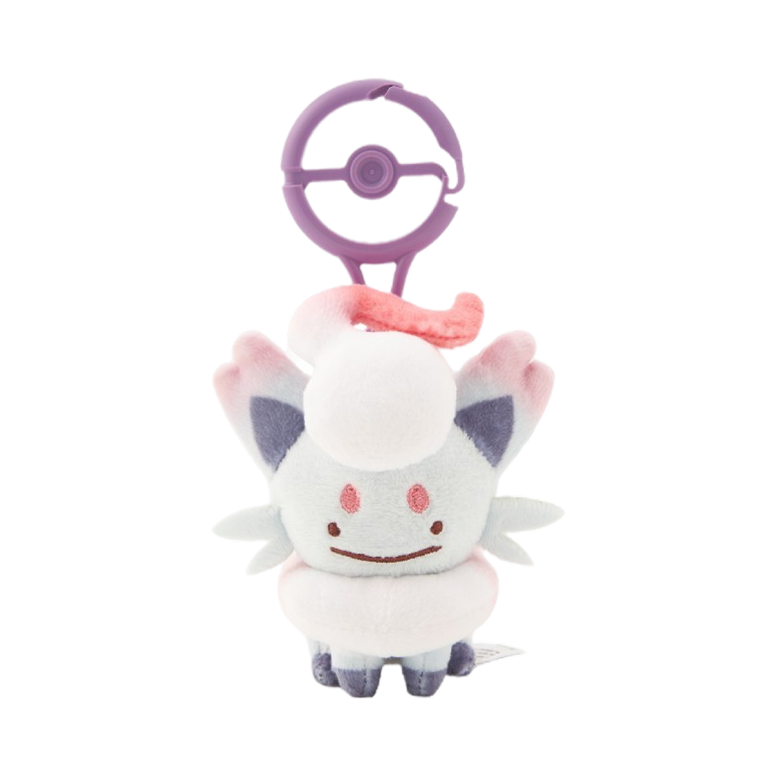 - Pokemon Transform! Ditto Plush Keyring Hisuian Zorua