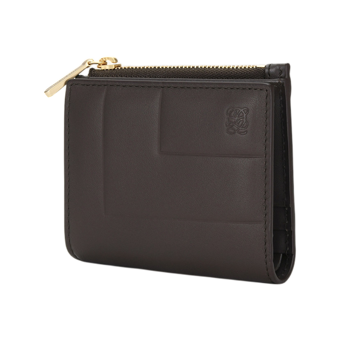 루이까또즈 르엘 컴팩트 월렛 다크 코코아(Louis Quatorze Le L Compact Wallet Dark Cocoa) - 2