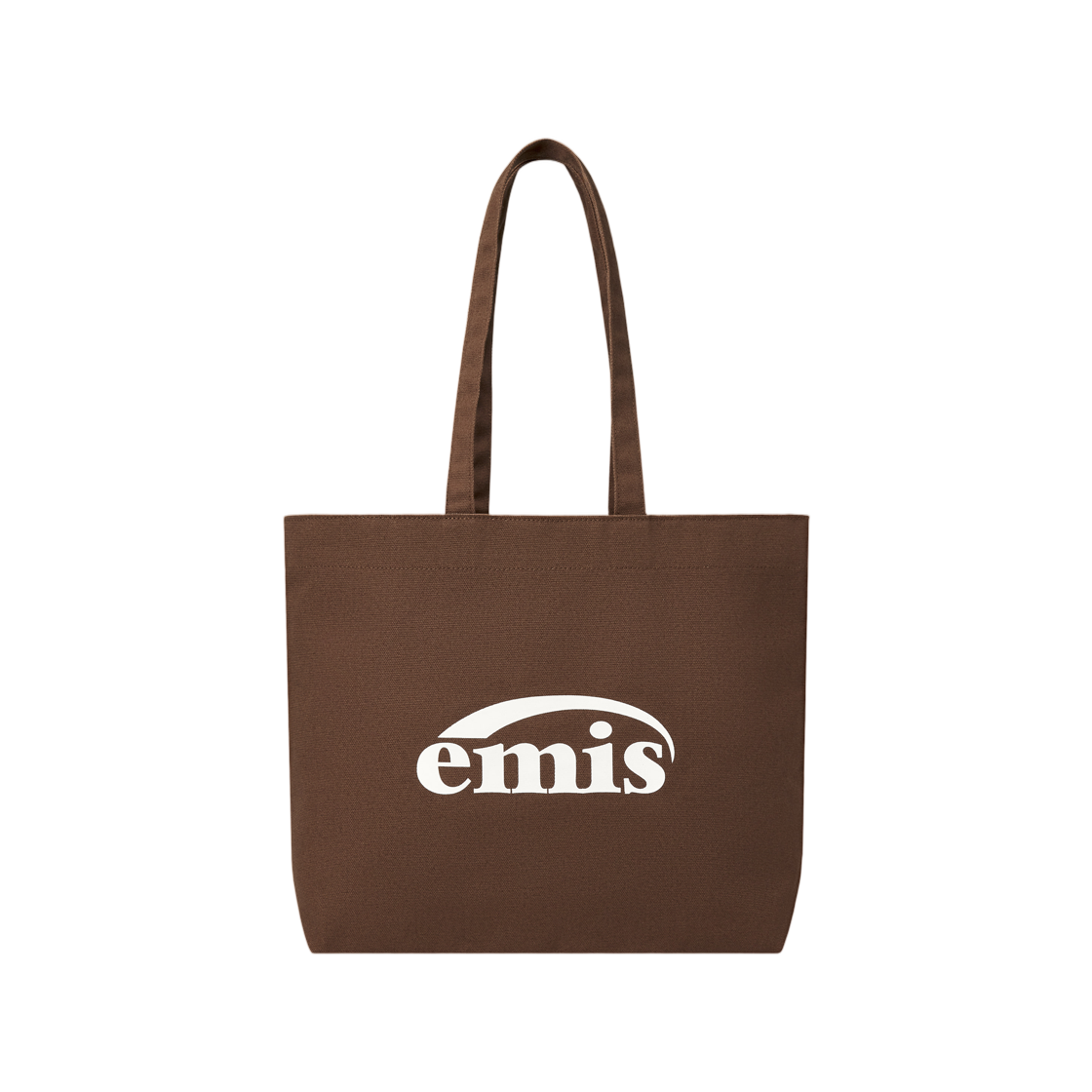 - Emis Logo Oxford Shoulder Bag Brown
