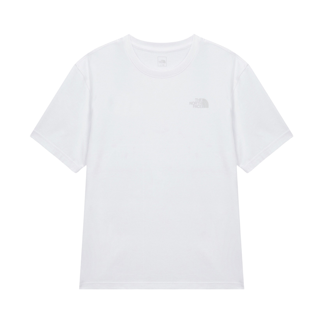 노스페이스 남성 코튼 베이직 반팔 티 NT7US03B_WHT(The North Face M'S Cotton Basic S/S R/Tee WHT) - 1