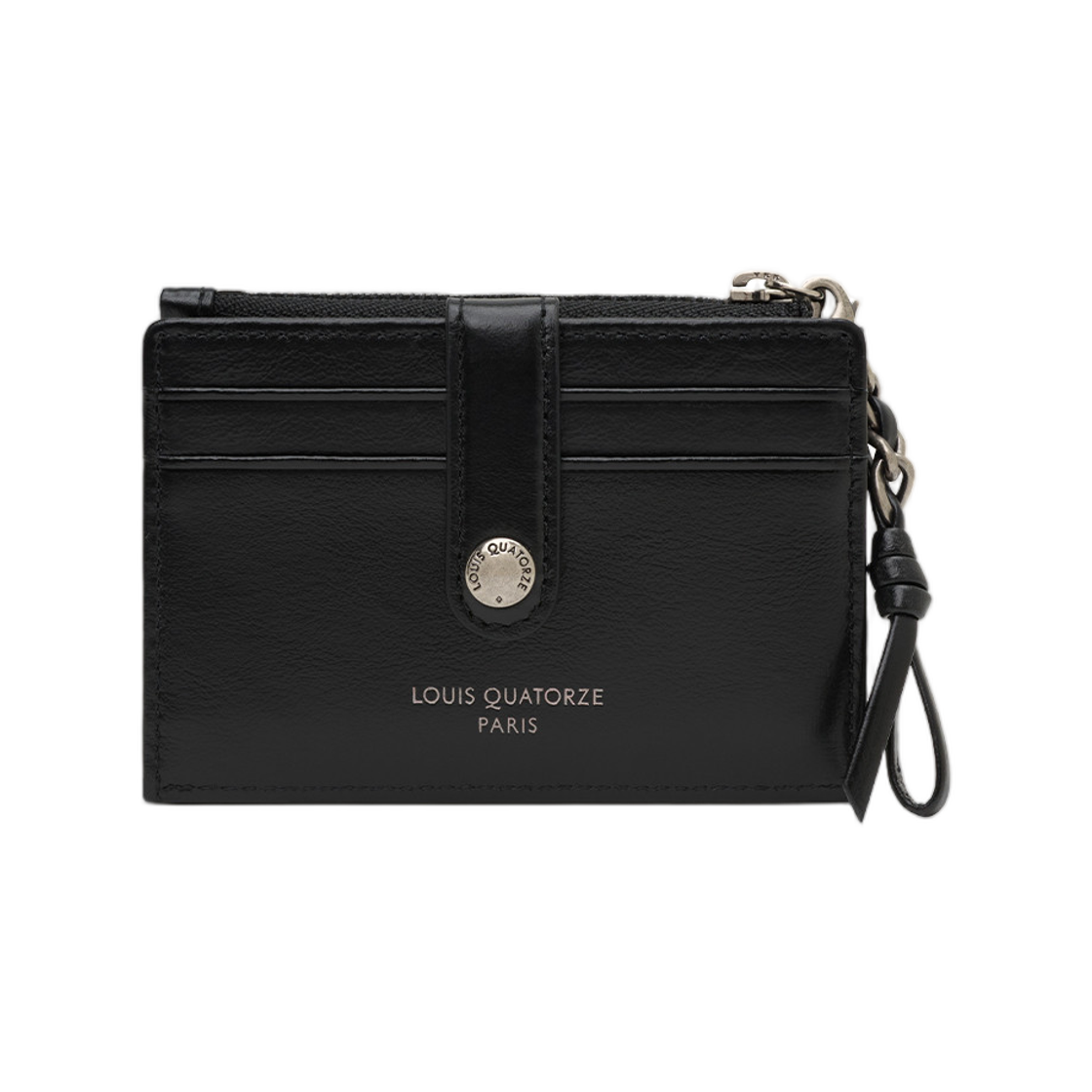 루이까또즈 엘퀄팅 카드 홀더 블랙(Louis Quatorze L-Quilting Card Holder Black) - 3