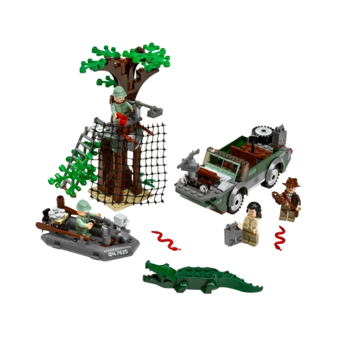 7625 Lego Indiana Jones River Chase