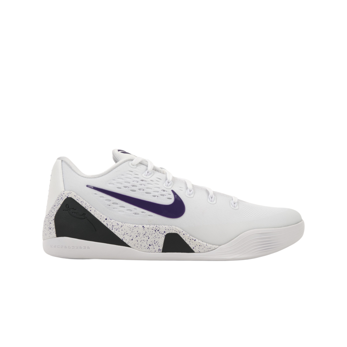 IH1401-100 Nike Kobe 9 Elite Low EM Protro White Court Purple