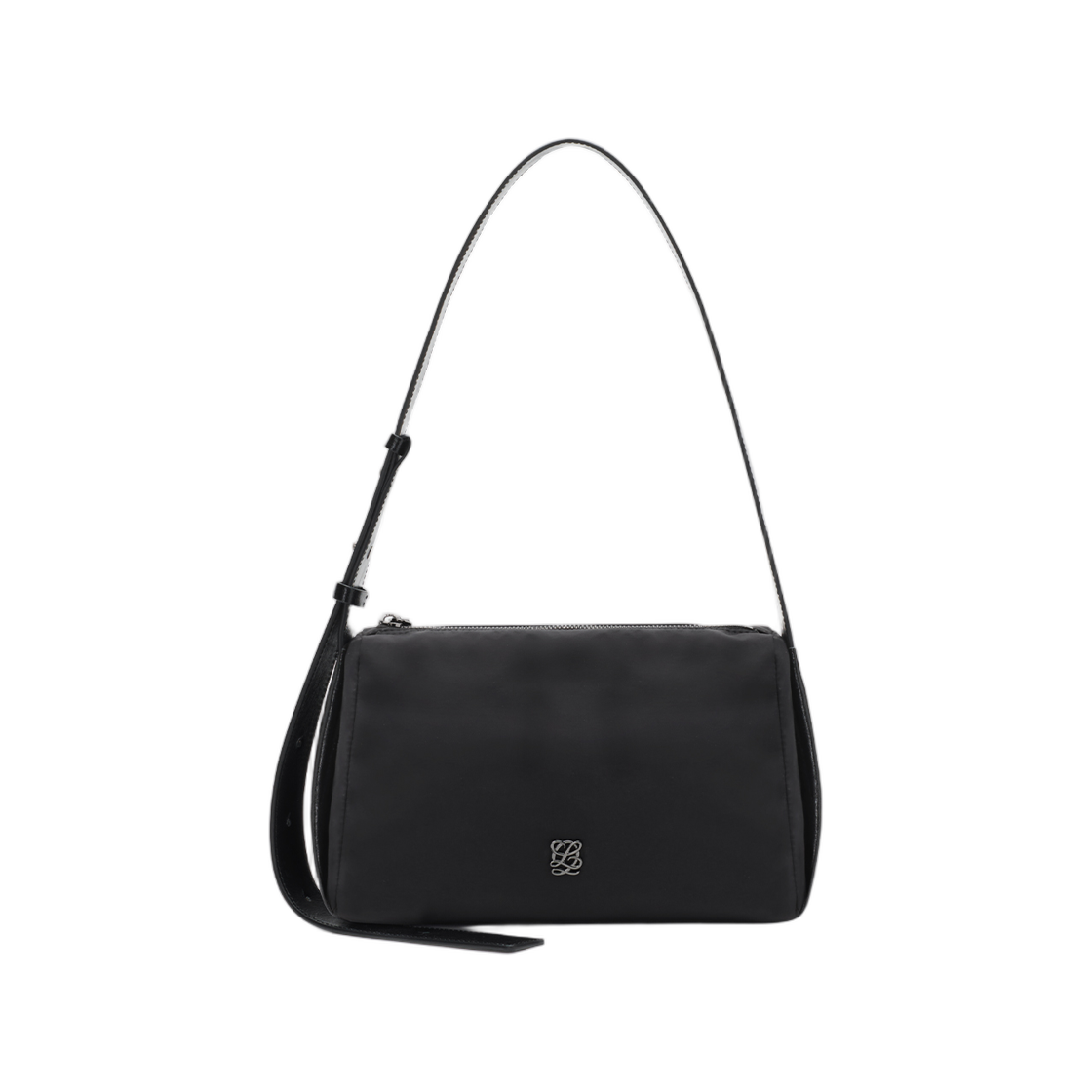 LCHS4SD03FA0BL0340 Louis Quatorze Nylon Shoulder Bag Black