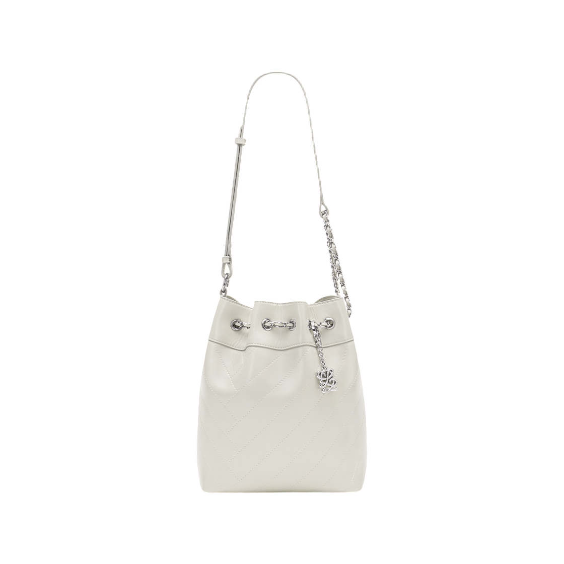 LCHS4SD78FAFIV0180 Louis Quatorze Canele Bucket Bag Ivory