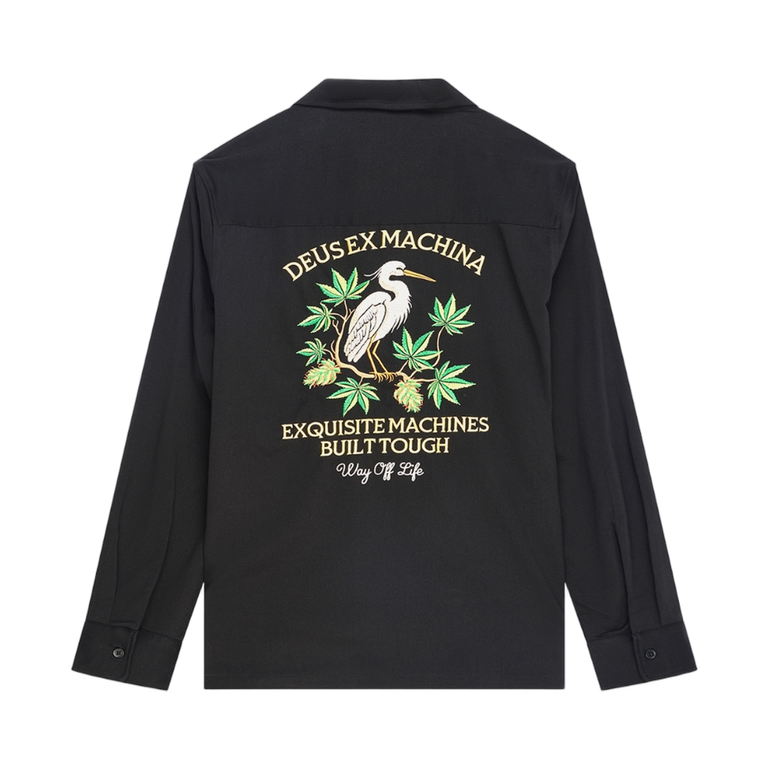 - Deus Ex Machina Forbidden Fruit Bowling Shirt Black