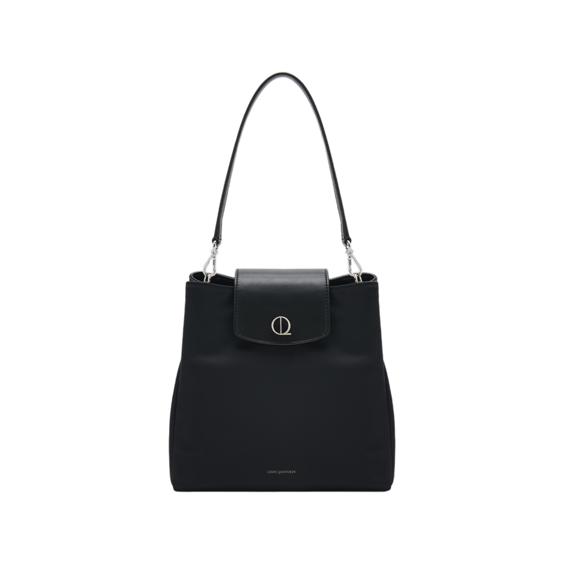LVHT2SO02FAFBL0381 Louis Quatorze Monte Bucket Bag Black