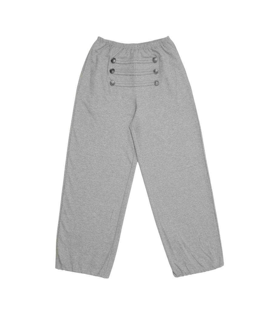 이스케이프프롬 나폴레옹 디테일 스웻팬츠 그레이(Escapefrom Napoleon Detail Sweatpants Gray) - 1