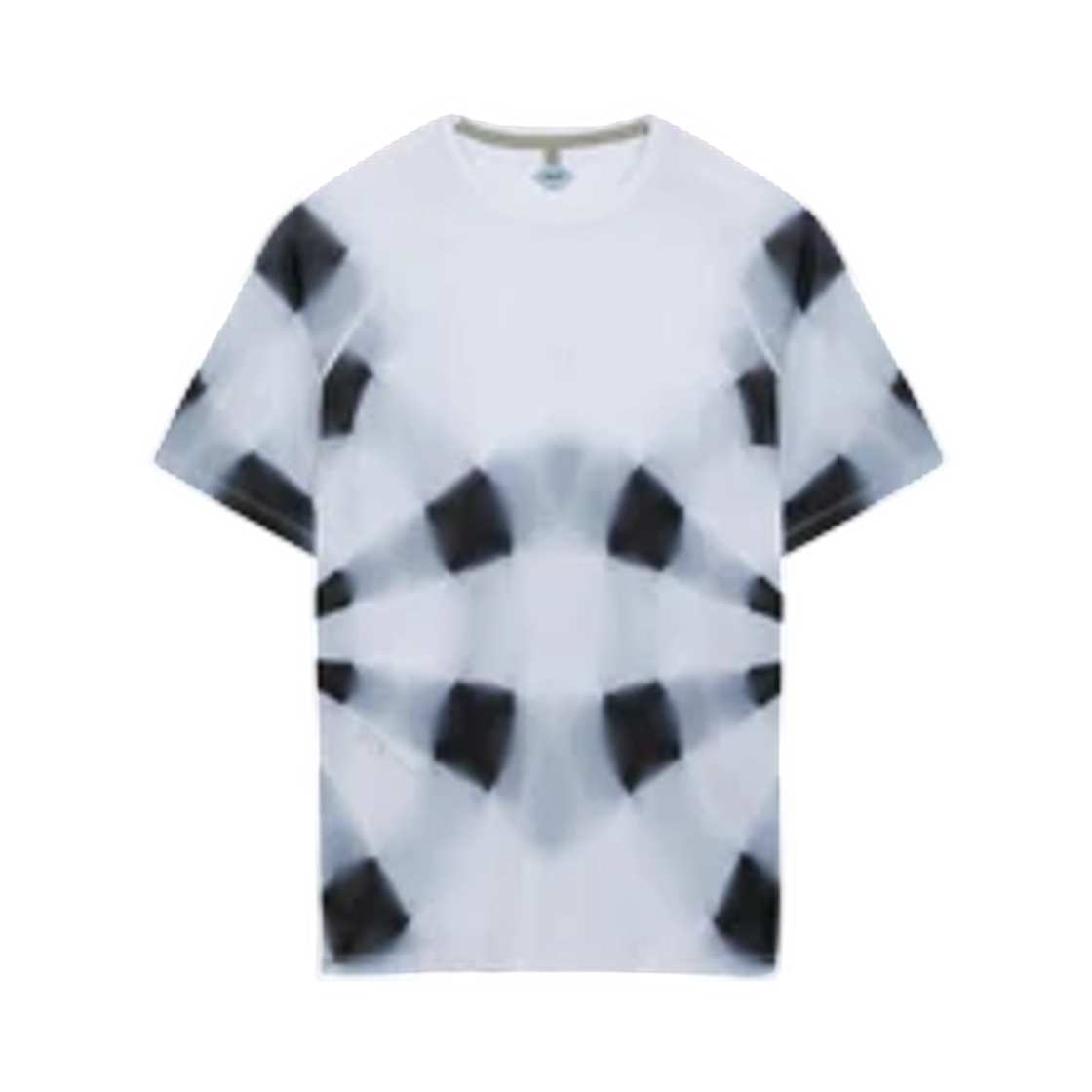 (W) 소어 러닝 레이스 티셔츠 블랙 칼레이도스코프((W) Soar Running Race Tee Black Kaleidoscope) - 1
