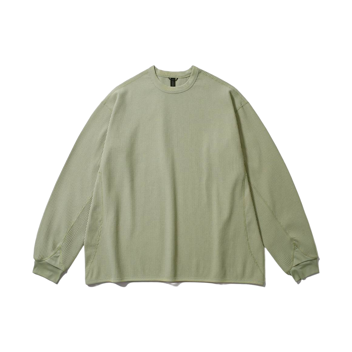 PMF026-03JL01 [AW26] moif Advanced Waffle L/S Tee / Pistachio