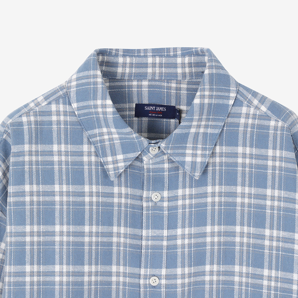 세인트제임스 26FW 뉴컬러 빠삐에 BLU ASJU2G3KR64-BLU(Saint James Papier BLU) - 3
