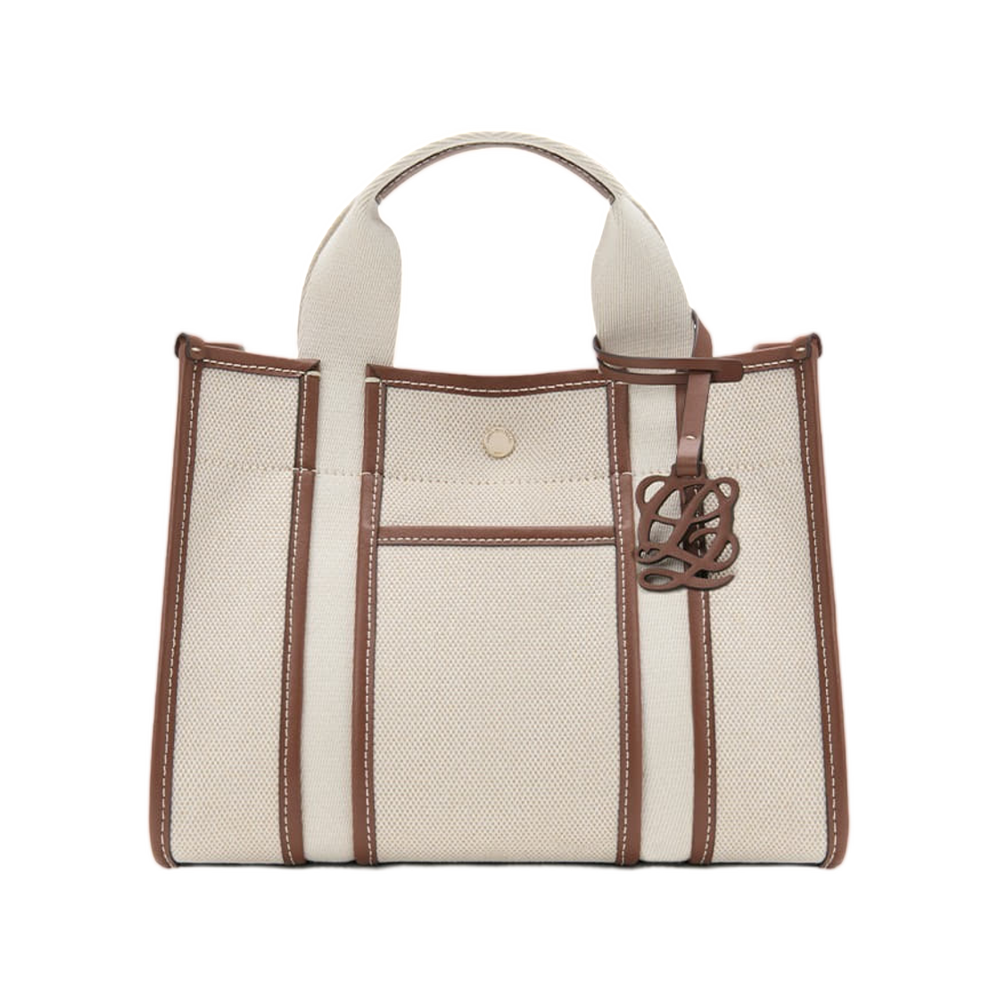 LVHT1SO06FA4BE0221 Louis Quatorze Canvas Tote Bag Beige