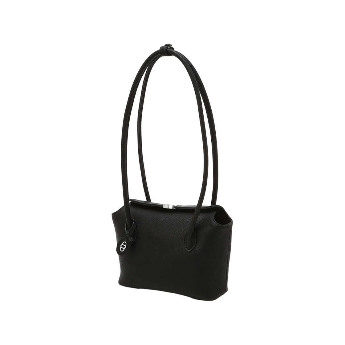 AABA6F340BK Athe Vanessabruno Acc [Loulou] Black Leather Loulou Shoulder Bag S Black