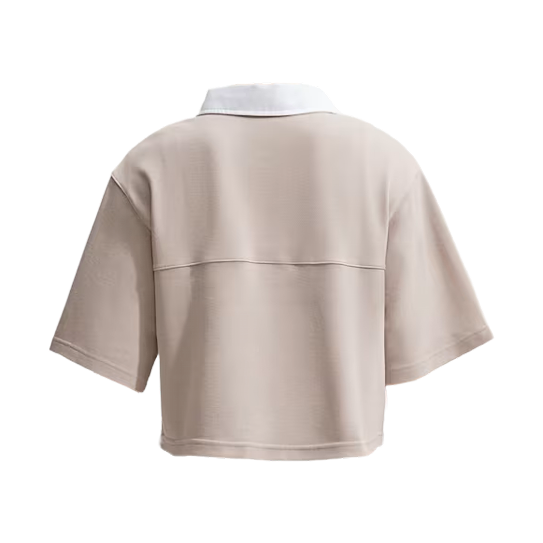 (W) 나이키 NSW 오버사이즈 숏슬리브 폴로 크림 2 화이트 - 아시아((W) Nike NSW Oversized Short Sleeve Polo Cream II White - Asia) - 2