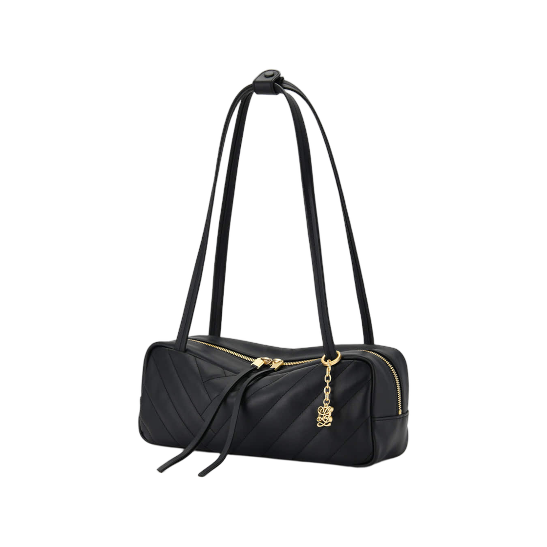 루이까또즈 엘퀄팅 숄더백 블랙(Louis Quatorze L-Quilting Shoulder Bag Black) - 2