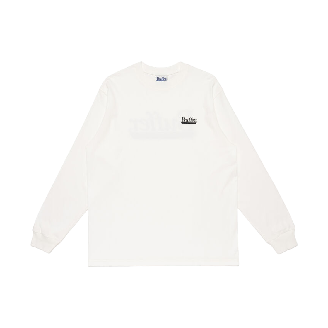 버퍼 롱슬리브 티셔츠 버퍼 클럽 팀 화이트(Buffer L/S T-Shirt Buffer Club Team White) - 2